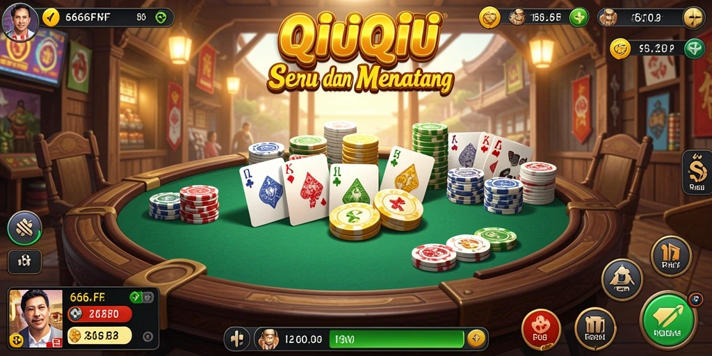 Tampilan gameplay menarik dari 666FF yang penuh aksi QiuQiu.