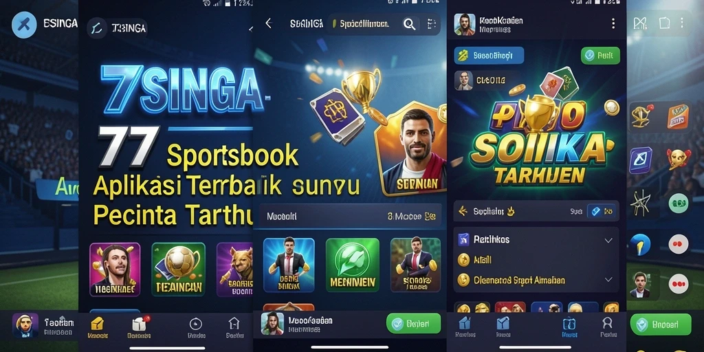 Screenshot utama 77SINGA menampilkan antarmuka taruhan yang menarik.