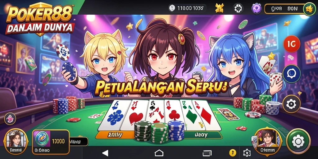 Gameplay mendebarkan dalam dunia Anime yang penuh warna.
