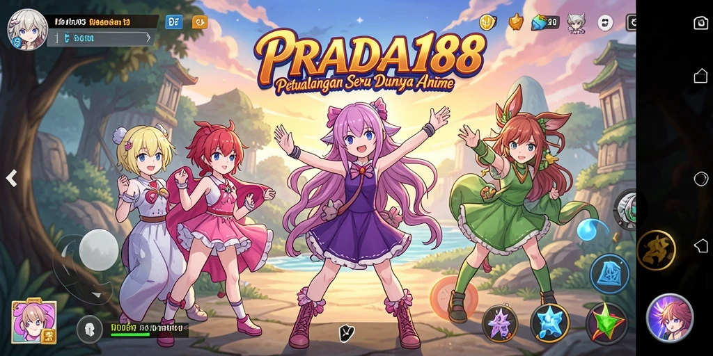 Gameplay seru PRADA188 dengan karakter anime yang menawan.