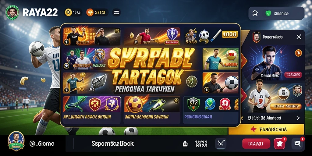 Tampilan antarmuka <strong>RAYA22</strong> yang menarik dan interaktif.
