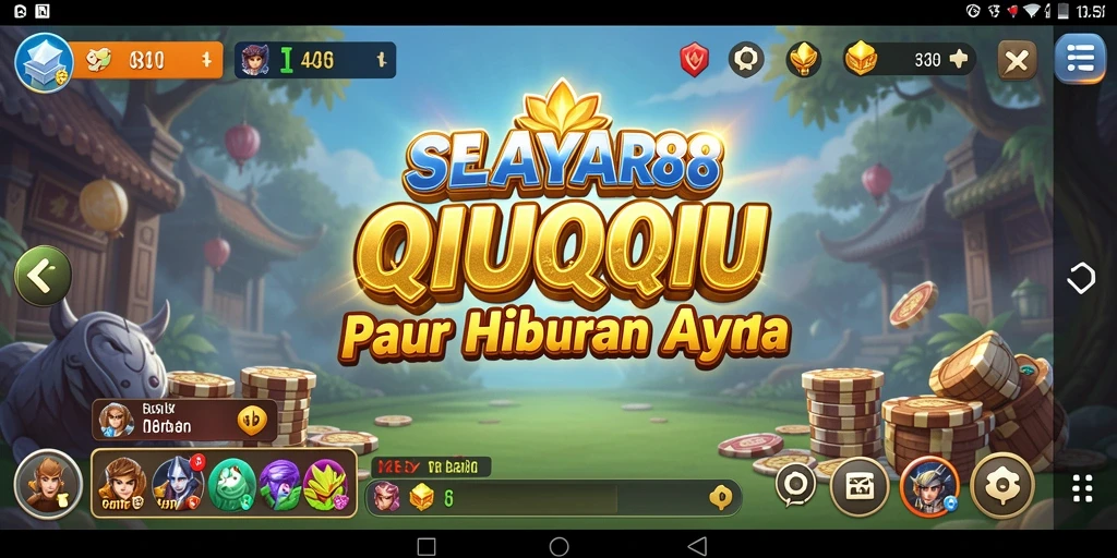 Tampilan gameplay QiuQiu yang seru di SELAYAR88.
